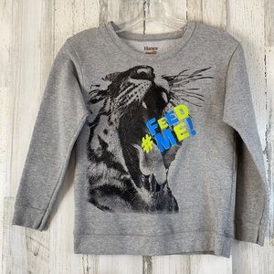 Hanes Boy’s FreshIQ Graphic Crew Sweat Shirt Med.
